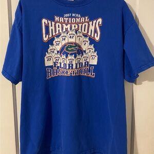 Florida Gators 2007 Basketball National Champions Men’s XL T-shirt